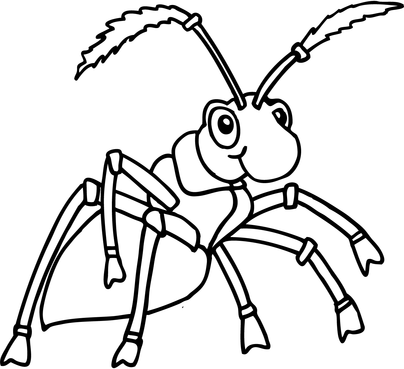 Coloring page: Ant (Animals) #6936 - Free Printable Coloring Pages