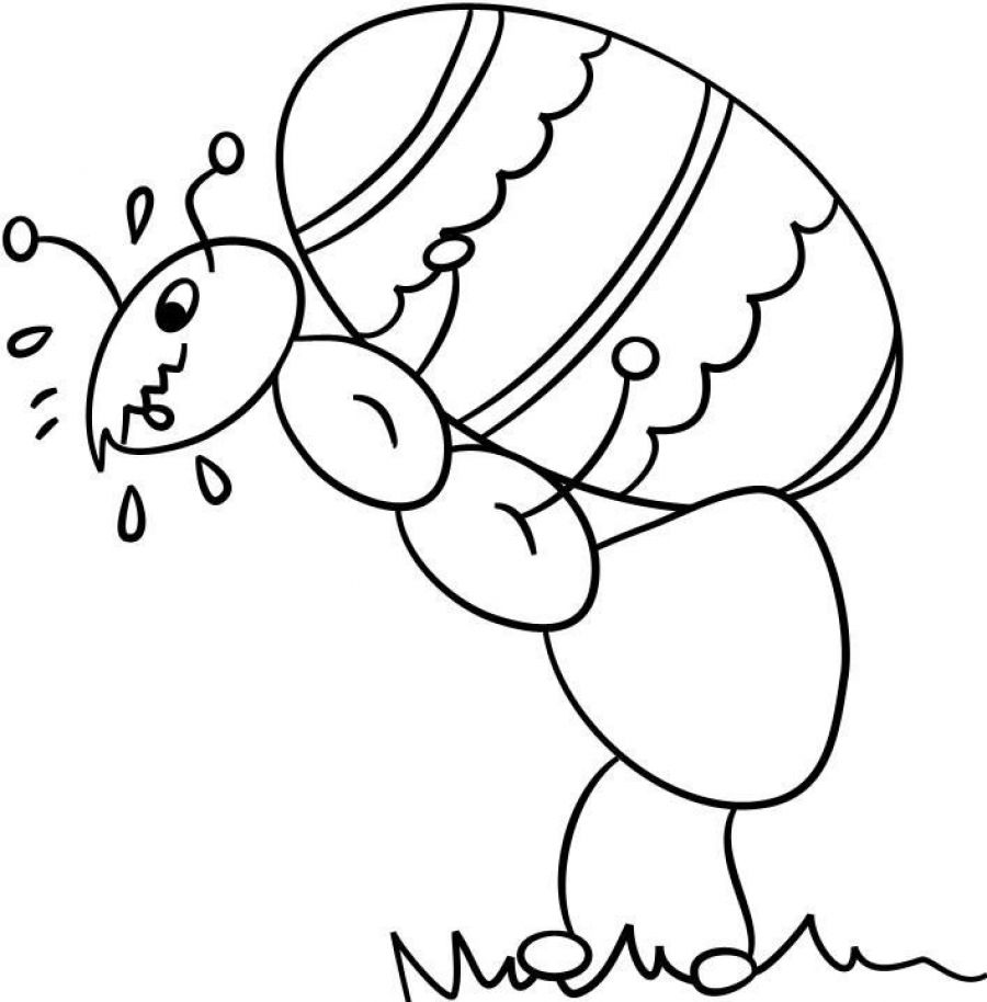Coloring page: Ant (Animals) #6952 - Free Printable Coloring Pages
