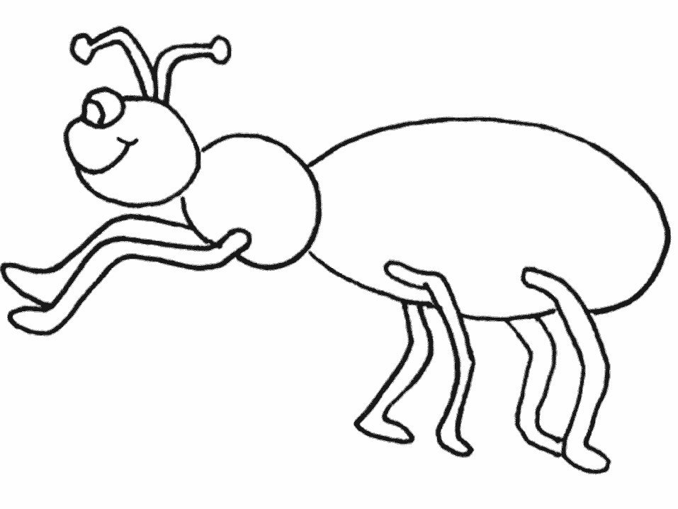 Coloring page: Ant (Animals) #7009 - Free Printable Coloring Pages