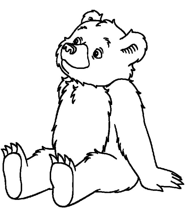 Coloring page: Bear (Animals) #12220 - Free Printable Coloring Pages