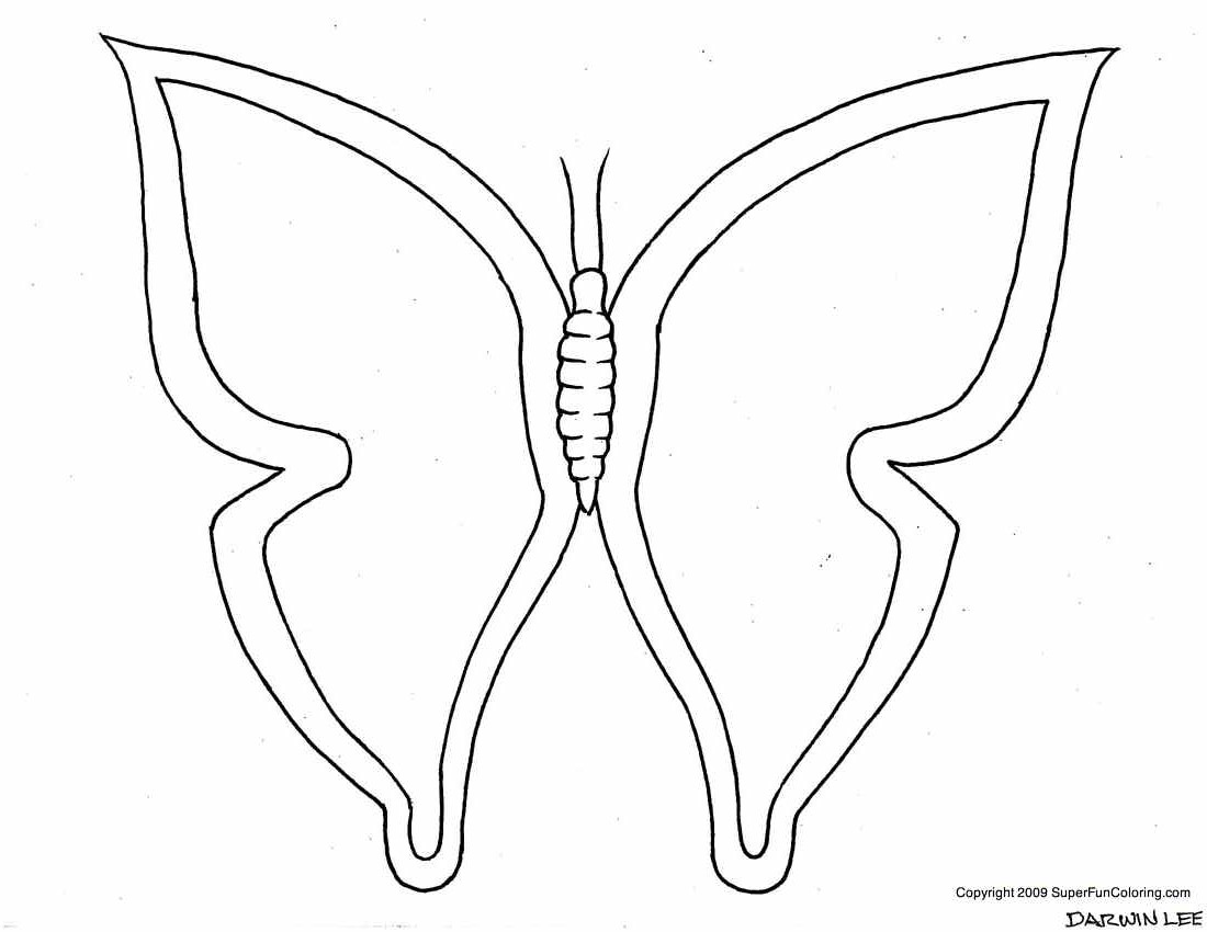Coloring page: Butterfly (Animals) #15700 - Free Printable Coloring Pages
