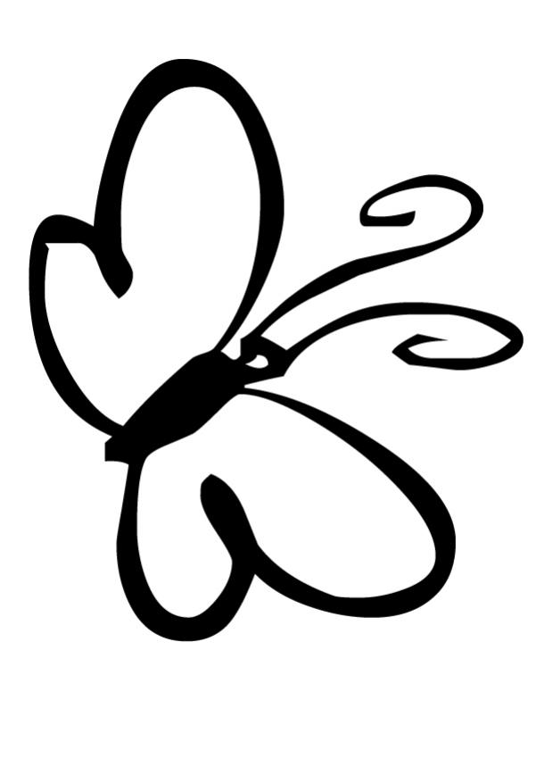 Coloring page: Butterfly (Animals) #15733 - Free Printable Coloring Pages