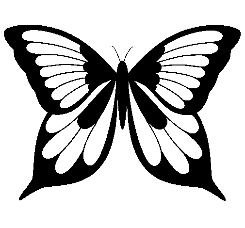 Coloring page: Butterfly (Animals) #15742 - Free Printable Coloring Pages