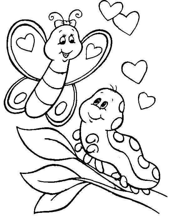 Coloring page: Caterpillar (Animals) #18290 - Free Printable Coloring Pages