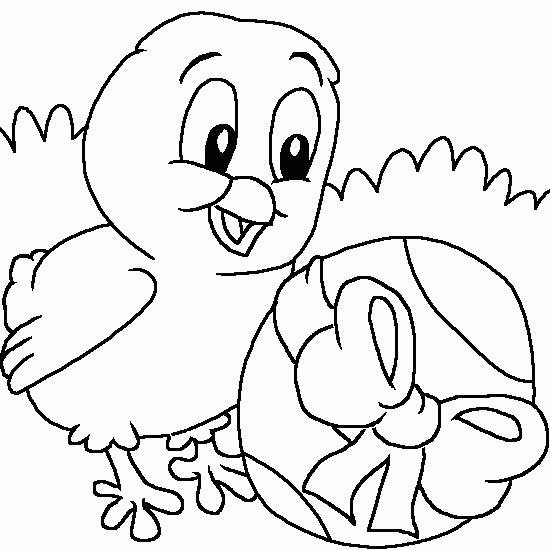 Coloring page: Chick (Animals) #15497 - Free Printable Coloring Pages