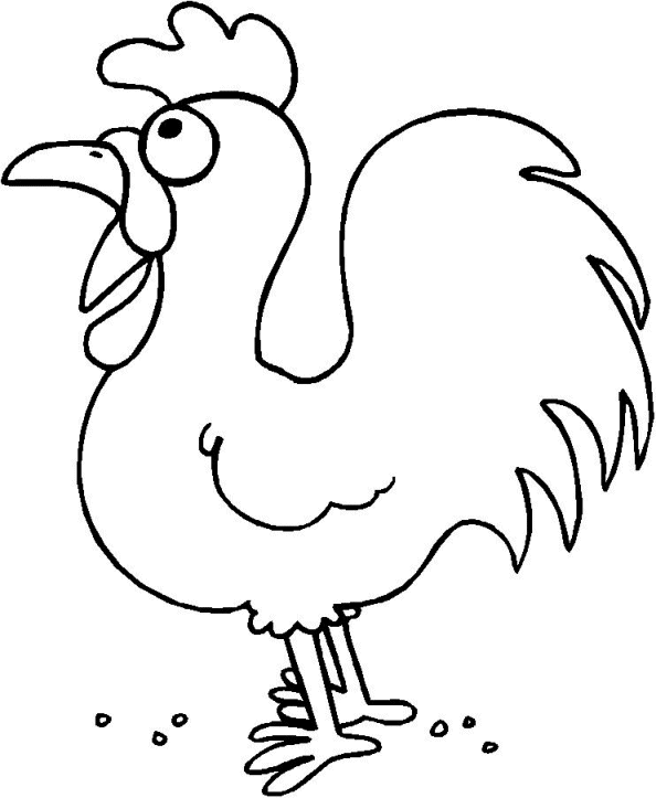 Coloring page: Chicken (Animals) #17258 - Free Printable Coloring Pages