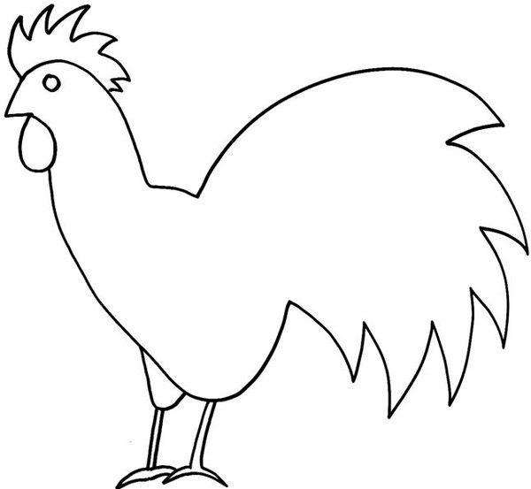 Coloring page: Chicken (Animals) #17273 - Free Printable Coloring Pages