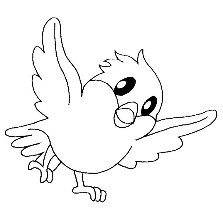 Coloring page: Chicks (Animals) #20306 - Free Printable Coloring Pages