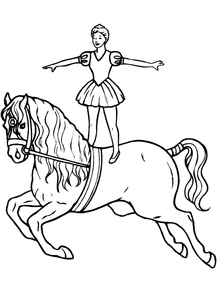 Coloring page: Circus animals (Animals) #20883 - Free Printable Coloring Pages