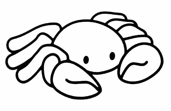 Coloring page: Crab (Animals) #4607 - Free Printable Coloring Pages