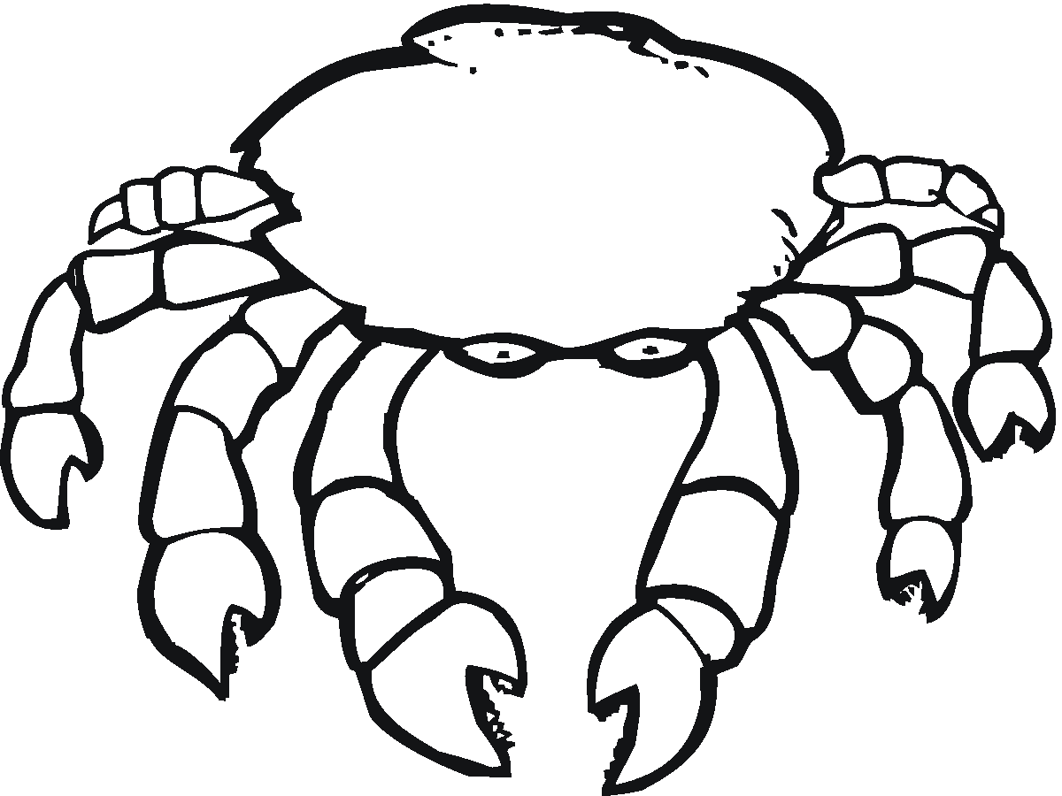 Coloring page: Crab (Animals) #4631 - Free Printable Coloring Pages