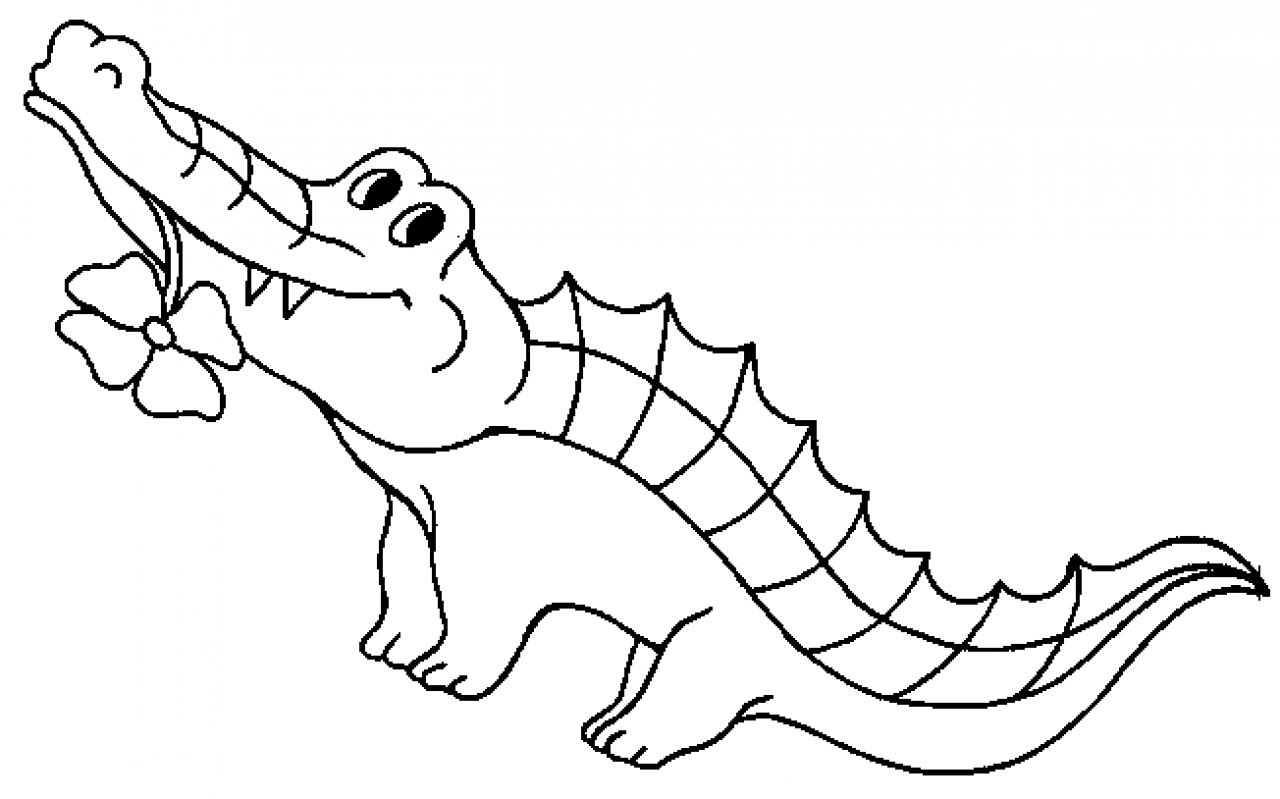 Coloring page: Crocodile (Animals) #4789 - Free Printable Coloring Pages