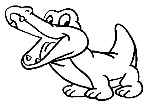 Coloring page: Crocodile (Animals) #4868 - Free Printable Coloring Pages