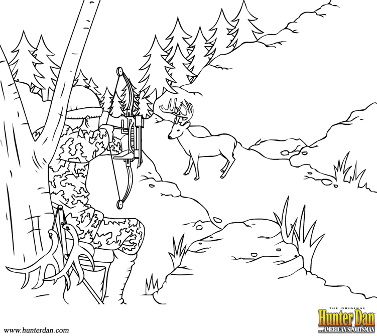 Coloring page: Deer (Animals) #2652 - Free Printable Coloring Pages