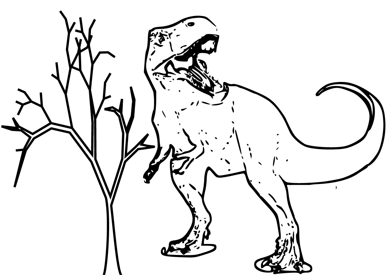 Coloring page: Dinosaur (Animals) #5505 - Free Printable Coloring Pages