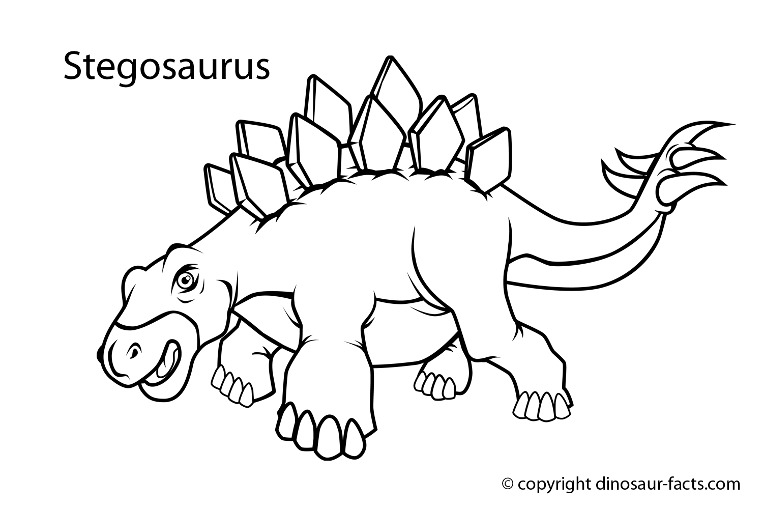 Coloring page: Dinosaur (Animals) #5549 - Free Printable Coloring Pages
