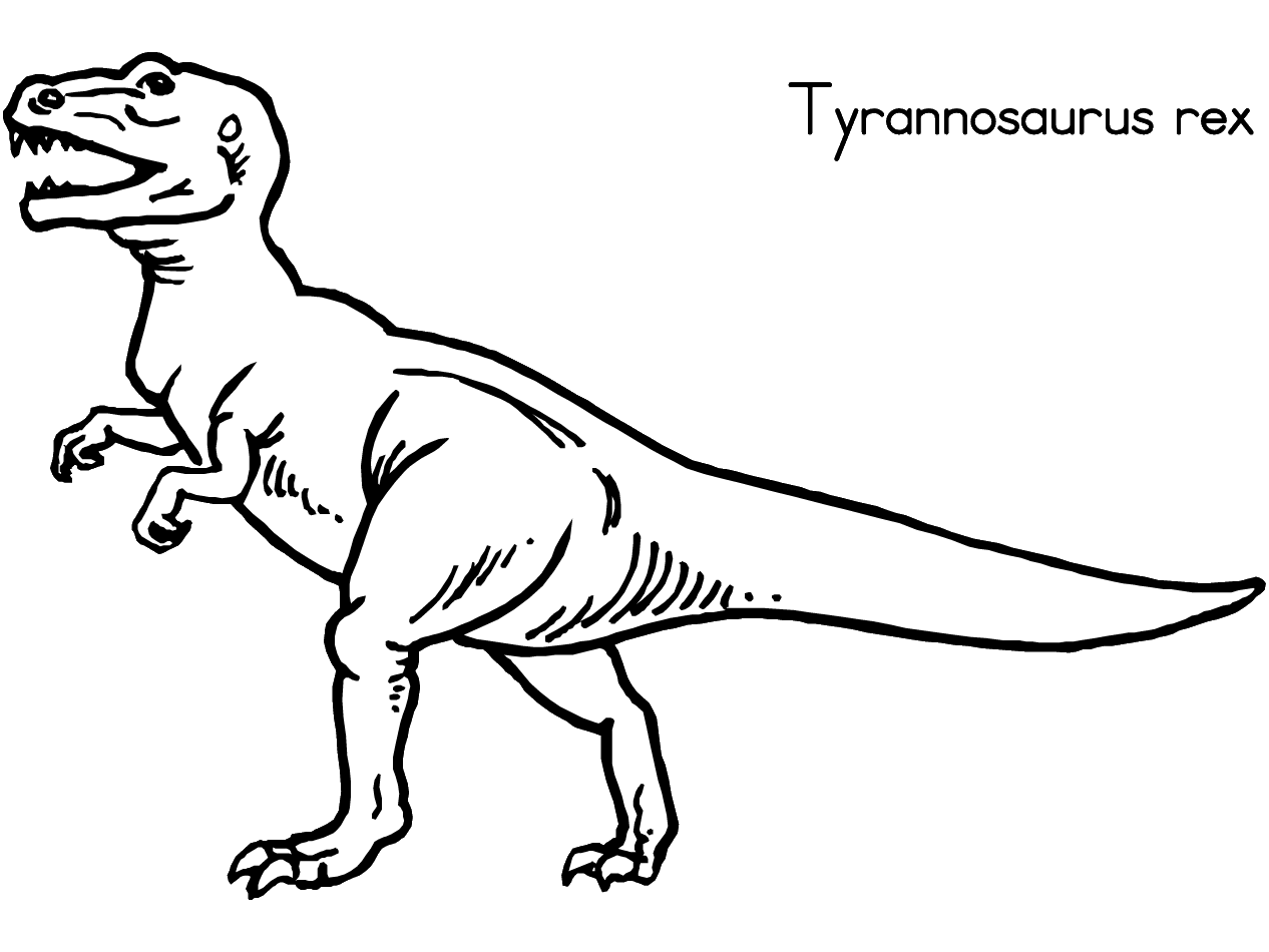 Coloring page: Dinosaur (Animals) #5556 - Free Printable Coloring Pages