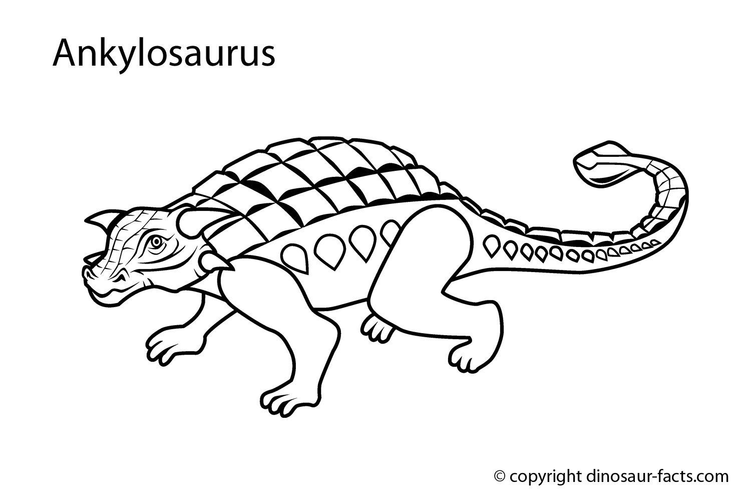 Coloring page: Dinosaur (Animals) #5650 - Free Printable Coloring Pages