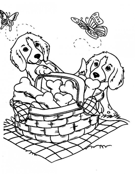 Coloring page: Dog (Animals) #3144 - Free Printable Coloring Pages