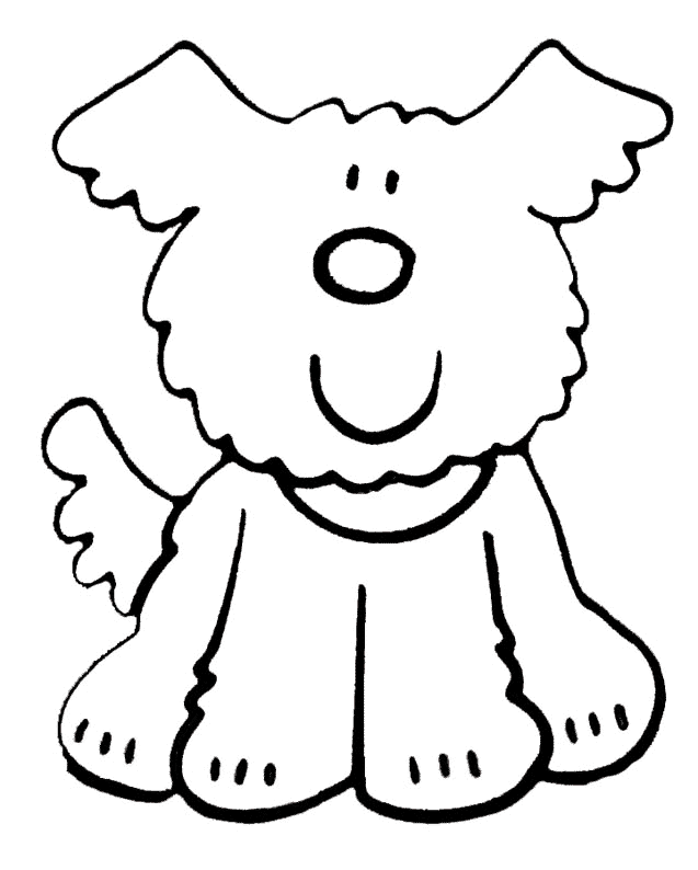 Coloring page: Dog (Animals) #5 - Free Printable Coloring Pages