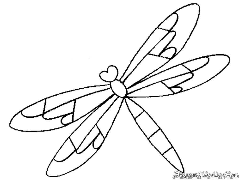 Coloring page: Dragonfly (Animals) #9878 - Free Printable Coloring Pages