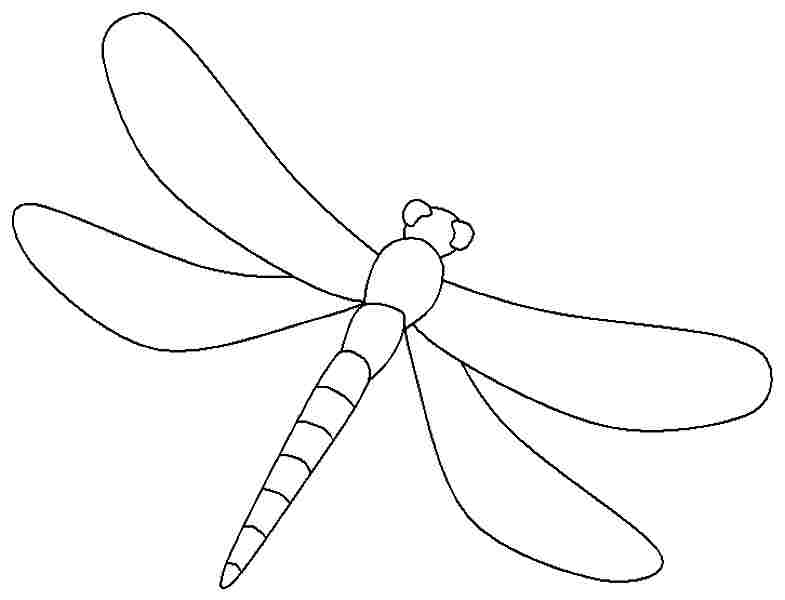 Coloring page: Dragonfly (Animals) #9898 - Free Printable Coloring Pages