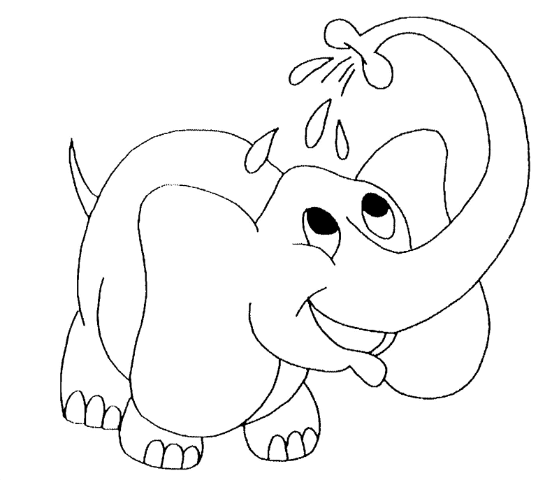 Coloring page: Elephant (Animals) #6297 - Free Printable Coloring Pages