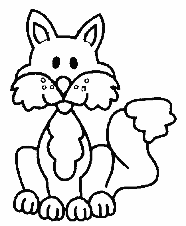 Coloring page: Fox (Animals) #14975 - Free Printable Coloring Pages