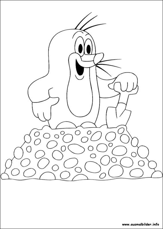 Coloring page: Mole rat (Animals) #19387 - Free Printable Coloring Pages