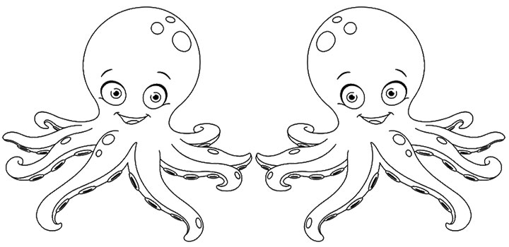 Coloring page: Octopus (Animals) #19049 - Free Printable Coloring Pages