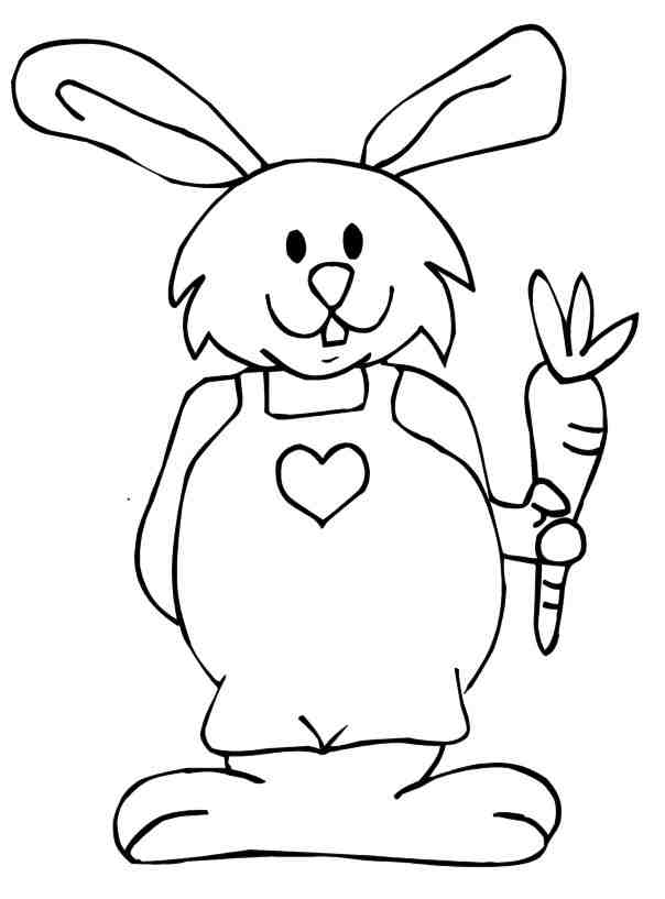 Coloring page: Rabbit (Animals) #9516 - Free Printable Coloring Pages