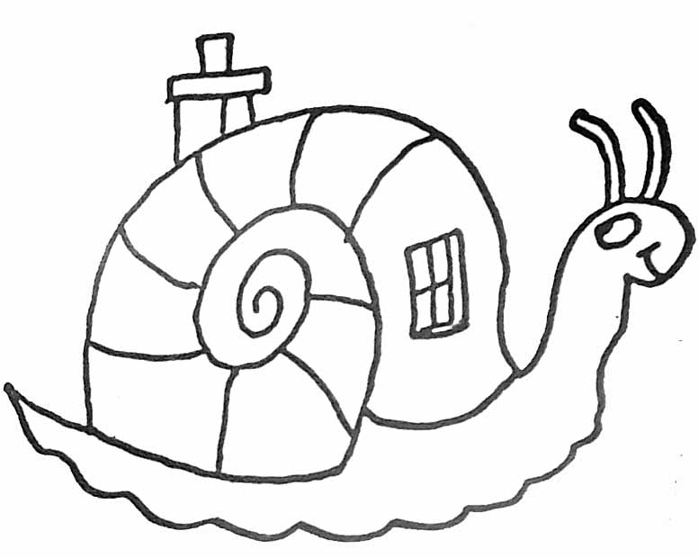 Coloring page: Snail (Animals) #6506 - Free Printable Coloring Pages