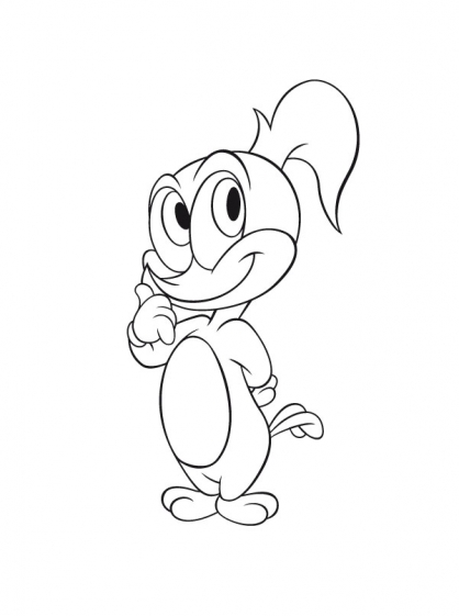 Coloring page: Woodpecker (Animals) #16731 - Free Printable Coloring Pages