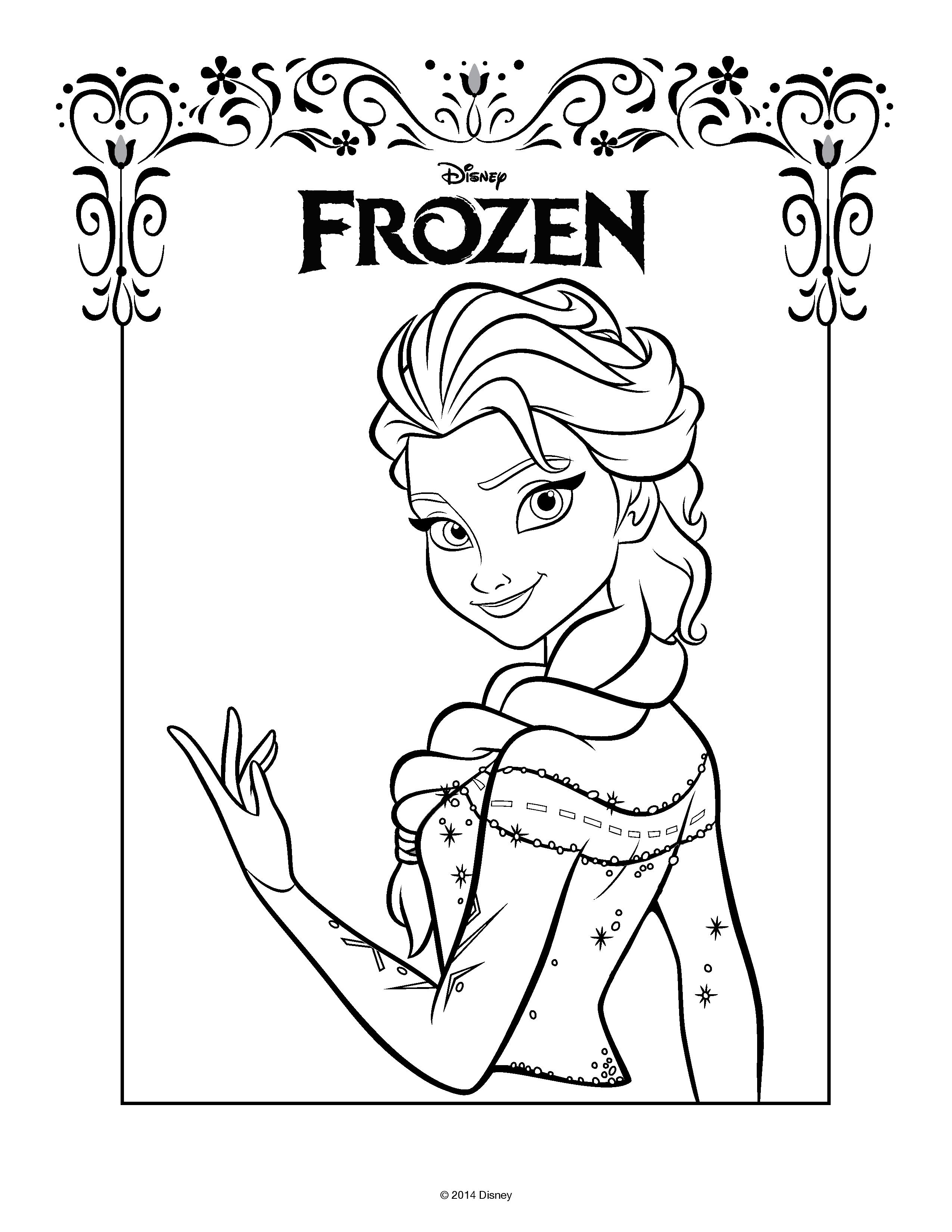 Coloring page: Frozen (Animation Movies) #71707 - Free Printable Coloring Pages