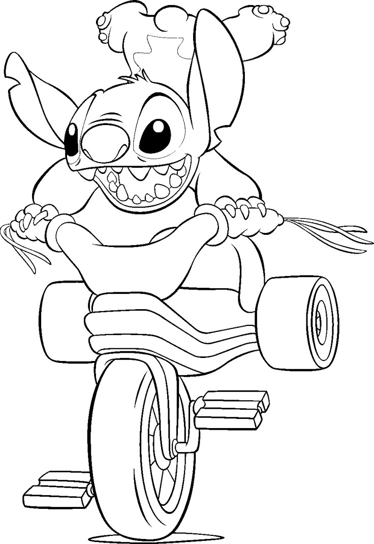 Coloring page: Lilo & Stitch (Animation Movies) #44894 - Free Printable Coloring Pages