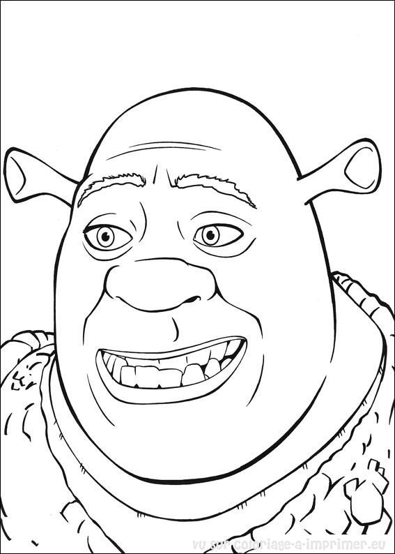 Coloring page: Shrek (Animation Movies) #115272 - Free Printable Coloring Pages