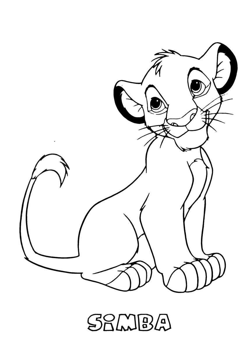 Coloring page: The Lion King (Animation Movies) #73773 - Free Printable Coloring Pages