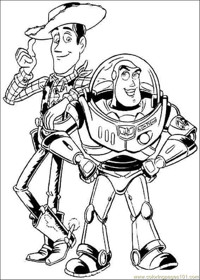Coloring page: Toy Story (Animation Movies) #72297 - Free Printable Coloring Pages