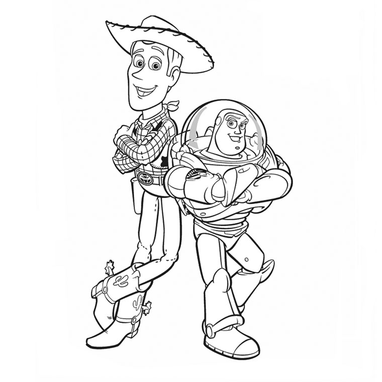 Coloring page: Toy Story (Animation Movies) #72408 - Free Printable Coloring Pages