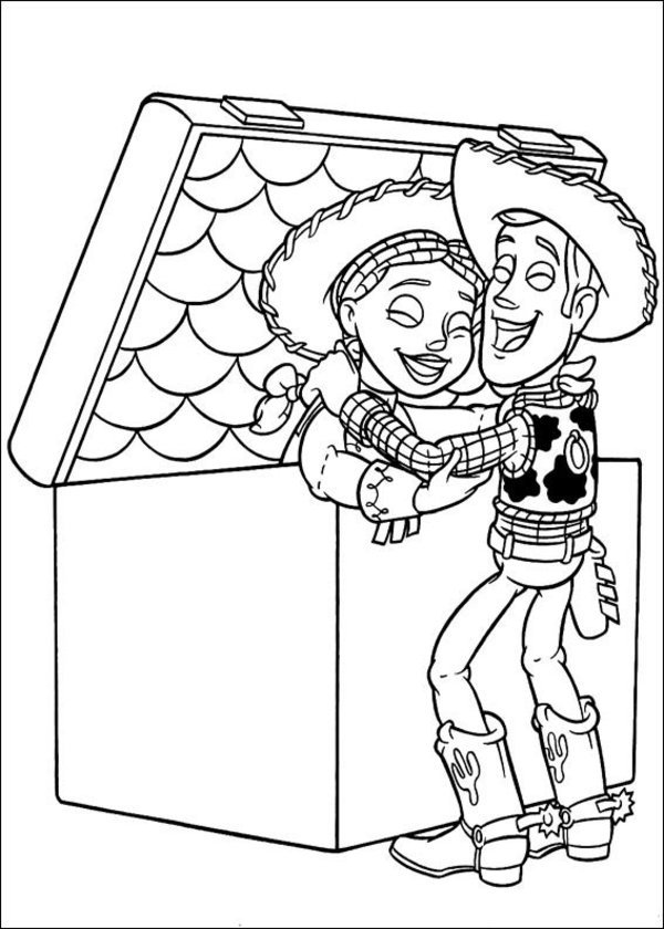 Toy Story Animation Movies Free Printable Coloring Pages