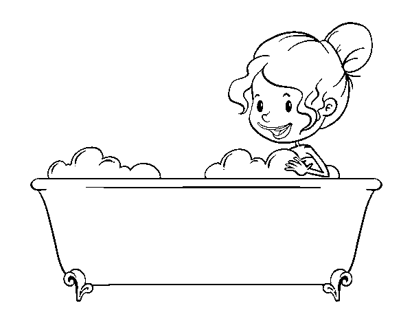 Coloring page: Bathroom (Buildings and Architecture) #61839 - Free Printable Coloring Pages