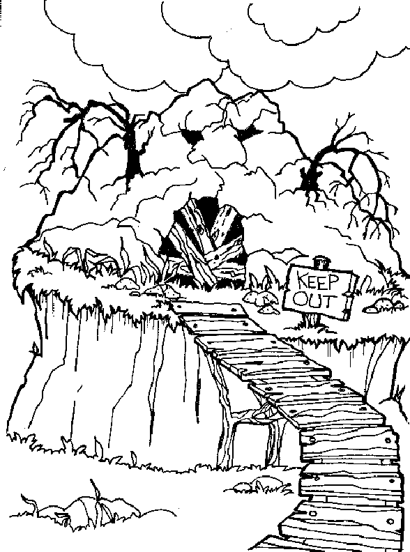 Coloring page: Bridge (Buildings and Architecture) #62899 - Free Printable Coloring Pages