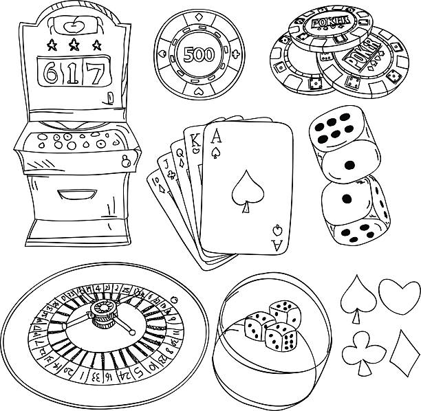 Coloring page: Casino (Buildings and Architecture) #169863 - Free Printable Coloring Pages
