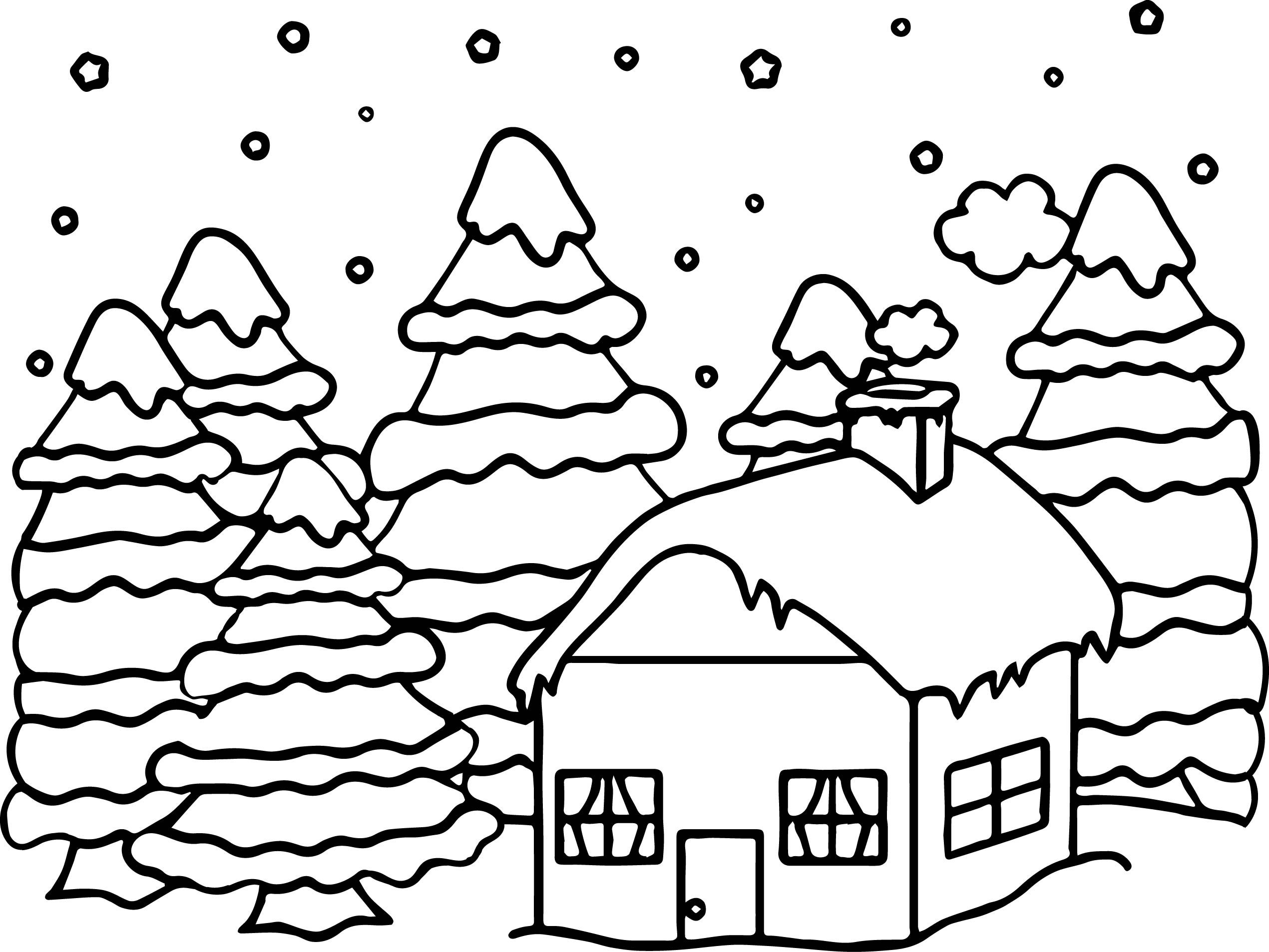 Coloring page: Cottage (Buildings and Architecture) #169889 - Free Printable Coloring Pages