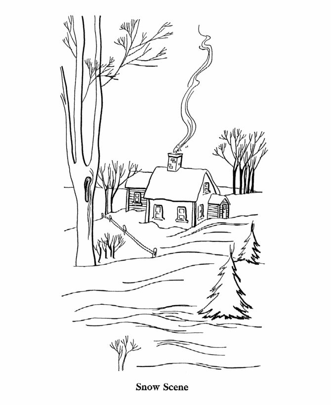 Coloring page: Cottage (Buildings and Architecture) #169899 - Free Printable Coloring Pages