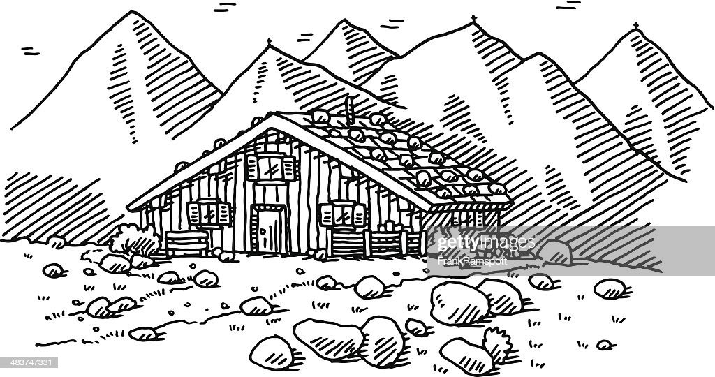 Coloring page: Cottage (Buildings and Architecture) #169921 - Free Printable Coloring Pages