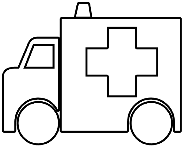 Coloring page: Hospital (Buildings and Architecture) #62019 - Free Printable Coloring Pages