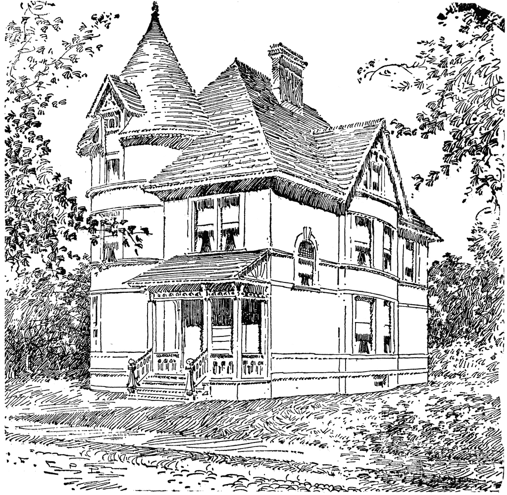 Coloring page: House (Buildings and Architecture) #64742 - Free Printable Coloring Pages
