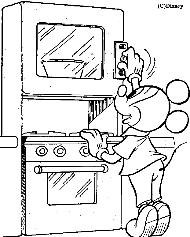 Coloring page: Kitchen room (Buildings and Architecture) #63569 - Free Printable Coloring Pages