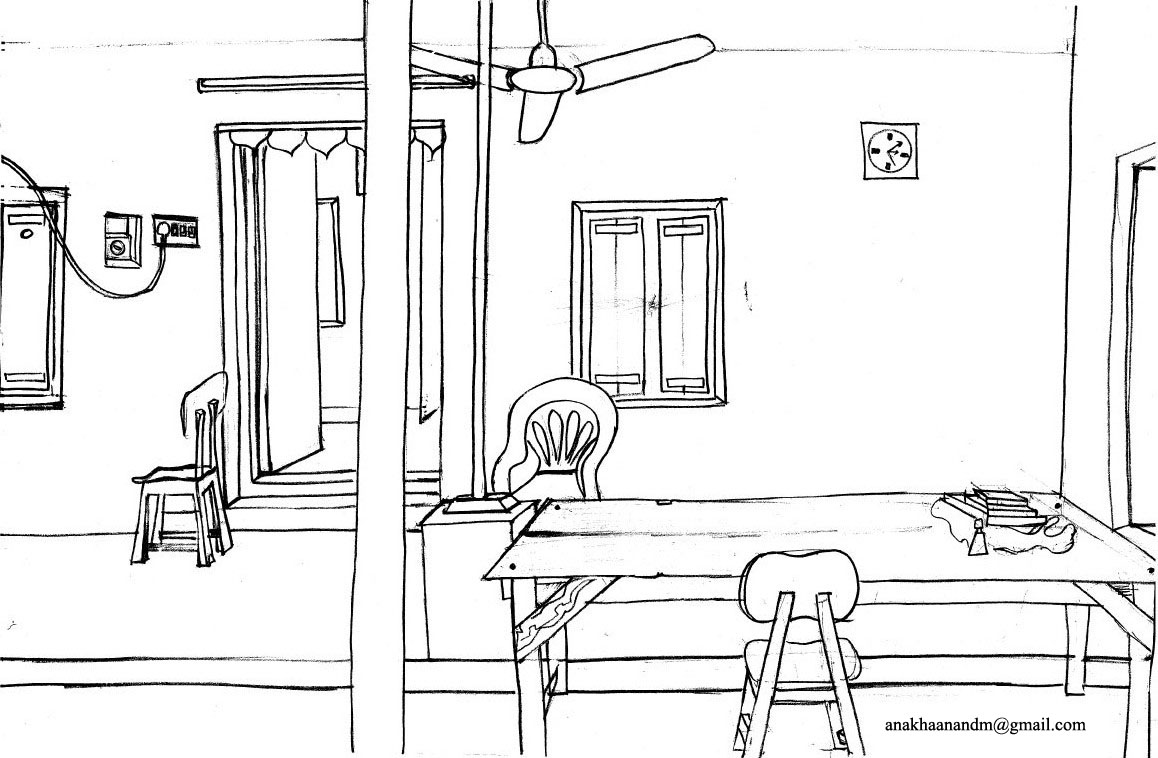 Coloring page: Living room (Buildings and Architecture) #66393 - Free Printable Coloring Pages